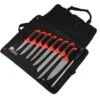 Pradel Excellence Cook's Roll Bag With 8 Kitchen Knives + 1 Sharpening Steel -EdgeMaster Shop pradel excellence cook roll bag 8 kitchen knives 1 sharpening steel