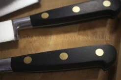 Sabatier Chef Knife Bag With 4 Knives And 1 Honing Steel - Stainless Steel Blades, POM Handles -EdgeMaster Shop sabatier chef knife bag 4 knives 1 honing steel stainless steel pom handles 7