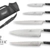 Sabatier Edonist 5 Piece Knife Set + Roll Bag - 100% Forged Blades -EdgeMaster Shop sabatier edonist 5 piece knife set roll bag forged blades