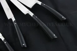 Sabatier Edonist 5 Piece Knife Set + Roll Bag - 100% Forged Blades -EdgeMaster Shop sabatier edonist 5 piece knife set roll bag forged blades 3