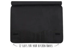 Sabatier Edonist 5 Piece Knife Set + Roll Bag - 100% Forged Blades -EdgeMaster Shop sabatier edonist 5 piece knife set roll bag forged blades 4