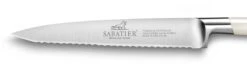 Sabatier Edonist Perle Utility Knife Serrated Blade 13cm - Fully Forged -EdgeMaster Shop sabatier edonist perle utility knife serrated blade 13cm fully forged 1