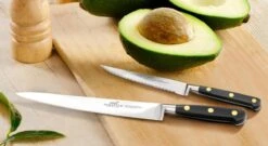 Sabatier Ideal 100% Forged Chef Knife 25cm With Brass Rivets -EdgeMaster Shop sabatier ideal 100 forged chef knife 25cm brass rivets 1