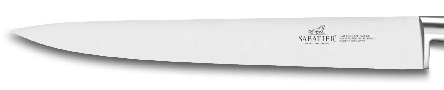 Sabatier Ideal 100% Forged Slicing Knife 25cm With Brass Rivets 4 Sabatier Ideal 100% Forged Slicing Knife 25cm With Brass Rivets - Image 2