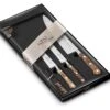 Sabatier Provençao 3-piece Knife Set 100% Forged Blades, Olive Wood Handles -EdgeMaster Shop sabatier provencao 3 piece knife set forged olive wood handles
