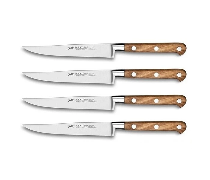 Sabatier Provençao 4-piece Steak Knife Set 100% Forged Blades 13cm 3 Sabatier Provençao 4-piece Steak Knife Set 100% Forged Blades 13cm - Image 2