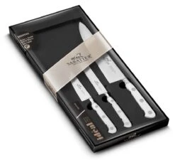 Sabatier Toque Blanche 3-piece Knife Set 100% Forged