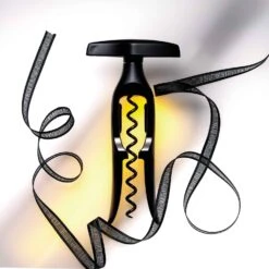 SCREWPULL TM-100 Corkscrew - Black Colour -EdgeMaster Shop screwpull tm 100 corkscrew black 2
