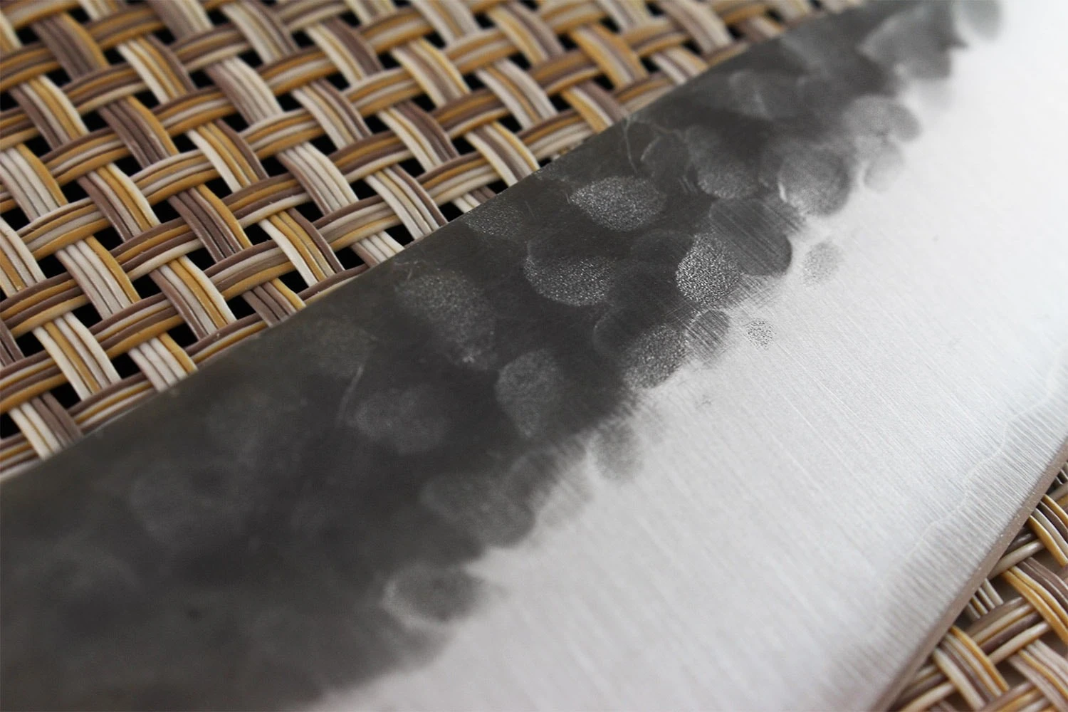 Shizu Hamono Yamato Hammered Deba Knife 16cm 7 Shizu Hamono Yamato Hammered Deba Knife 16cm - Image 5