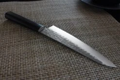 Shizu Hamono Yamato Hammered Santoku Knife 18cm -EdgeMaster Shop shizu hamono yamato hammered santoku knife 18cm 4