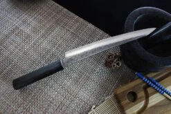 Shizu Hamono Yamato Hammered Yanagiba Knife 20cm -EdgeMaster Shop shizu hamono yamato hammered yanagiba knife 20cm 3