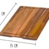 Teakhaus Cutting Board With Juice Groove 45 X 35cm - Made Of Teak Wood -EdgeMaster Shop teakhaus cutting board juice groove 45 x 35cm