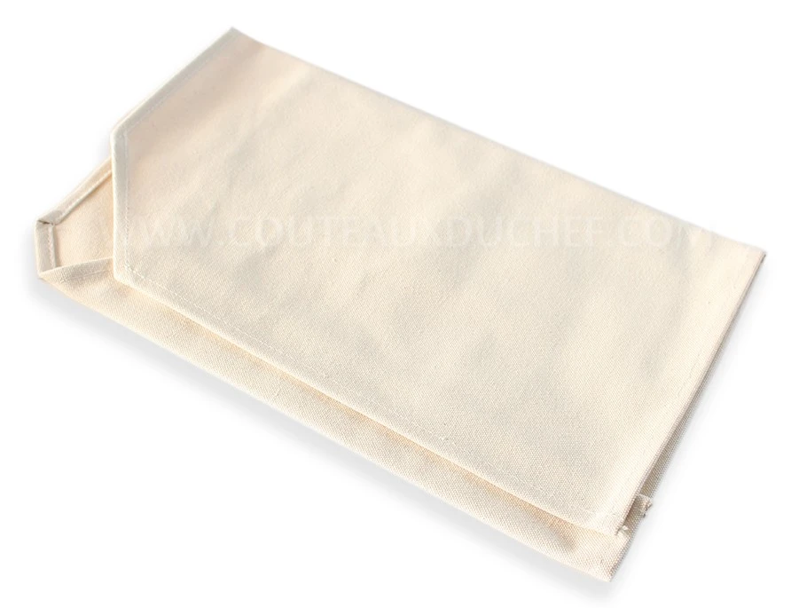 TOJIRO Traditional Japanese Empty Canvas Bag With Space For 5 Knives 5 TOJIRO Traditional Japanese Empty Canvas Bag With Space For 5 Knives - Image 3