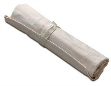 TOJIRO Traditional Japanese Empty Canvas Bag With Space For 5 Knives 11 TOJIRO Traditional Japanese Empty Canvas Bag With Space For 5 Knives - Image 9