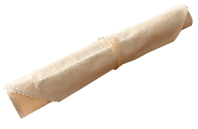 TOJIRO Traditional Japanese Empty Canvas Bag With Space For 5 Knives 3 TOJIRO Traditional Japanese Empty Canvas Bag With Space For 5 Knives