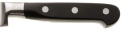 V Sabatier Utility Knife 11cm With Black, Triple-riveted Handle -EdgeMaster Shop v sabatier utility knife 11cm black triple riveted handle 2
