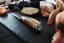 Wusaki Damas VG10 Bread Knife 20cm Olive Wood Handle -EdgeMaster Shop wusaki damas vg10 bread knife 20cm olive wood handle 4