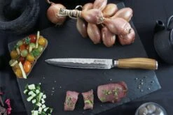 Wusaki Damas VG10 Set With 5 Kitchen Knives + 1 Roll Bag 20 Wusaki Damas VG10 Set With 5 Kitchen Knives + 1 Roll Bag -EdgeMaster Shop wusaki damas vg10 set 5 kitchen knives 1 roll bag 4