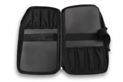 Wusaki Empty Bag For 21 Kitchen Knives And Utensils + 1 Large Storage Pocket -EdgeMaster Shop wusaki empty bag 21 kitchen knives utensils 1 storage pocket 4