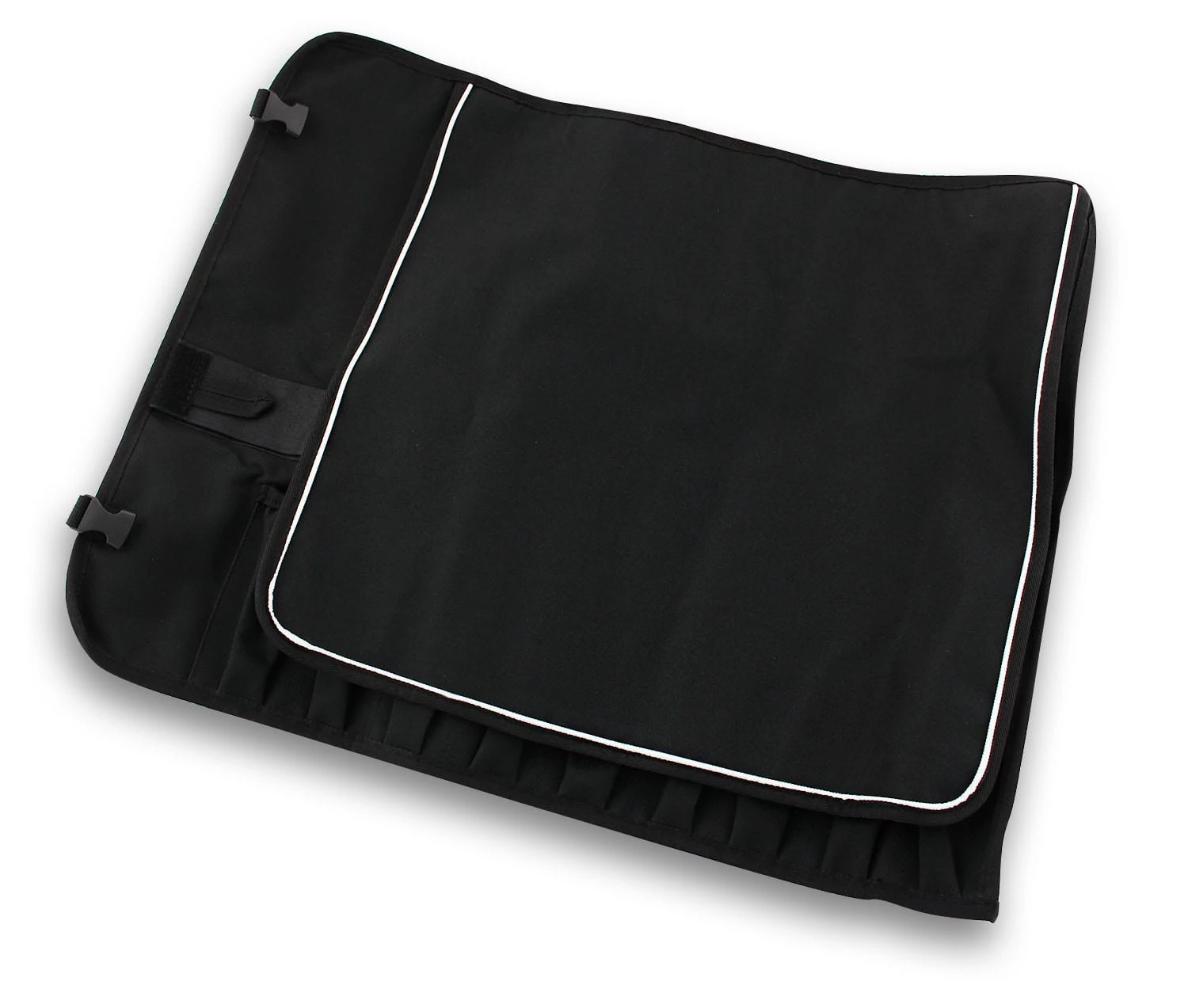 Wusaki Empty Roll Bag For 9 Kitchen Knives And Utensils + 2 Storage Pockets 8 Wusaki Empty Roll Bag For 9 Kitchen Knives And Utensils + 2 Storage Pockets - Image 6