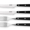 Wusaki Japan 4-piece Cutlery Set - 2 Forks + 2 Steak Knives -EdgeMaster Shop wusaki japan 4 piece cutlery set 2 forks 2 steak knives