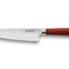 Wusaki Pakka X50 Santoku Knife 17cm Pakkawood Handle 2 Wusaki Pakka X50 Santoku Knife 17cm Pakkawood Handle -EdgeMaster Shop wusaki pakka x50 santoku knife 17cm pakkawood handle