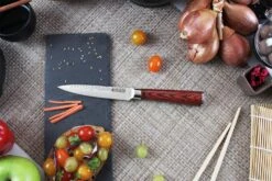 Wusaki Pakka X50 Set With 5 Kitchen Knives + 1 Roll Bag -EdgeMaster Shop wusaki pakka x50 set 5 kitchen knives 1 roll bag 5