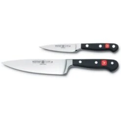 Wusthof Classic 2-piece Knife Set With 1 Chef Knife And 1 Paring Knife -EdgeMaster Shop wusthof classic 2 piece knife set chef paring knife 1