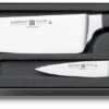 Wusthof Classic 2-piece Knife Set With 1 Chef Knife And 1 Paring Knife -EdgeMaster Shop wusthof classic 2 piece knife set chef paring knife