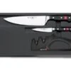 Wusthof Classic 2-piece Knife Set + Manual Sharpener - Limited Edition -EdgeMaster Shop wusthof classic 2 piece knife set manual sharpener limited edition christmas 2016