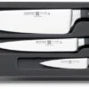 Wusthof Classic Knife Set: 1 Paring Knife, 1 Utility Knife, & 1 Chef Knife -EdgeMaster Shop wusthof classic 3 piece knife set