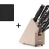 Wusthof Classic 6-piece Knife Block Set + Cutting Board 1 Wusthof Classic 6-piece Knife Block Set + Cutting Board -EdgeMaster Shop wusthof classic 6 piece knife block set cutting board