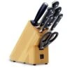 Wusthof Classic 7-piece Knife Block Natural Coloured Beech Wood -EdgeMaster Shop wusthof classic 7 piece knife block beech wood
