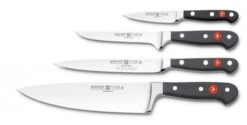 Wusthof Classic Knife Bag With 4 Kitchen Knives -EdgeMaster Shop wusthof classic knife bag with 4 kitchen knives 2