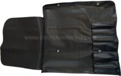 Wusthof Empty Knife Roll Bag With Space For 6 Kitchen Tools -EdgeMaster Shop wusthof empty knife roll bag 6 kitchen tools 2