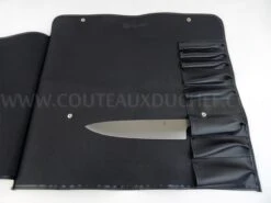 Wusthof Empty Roll Bag With Space For 9 Kitchen Knives - Synthetic Leather -EdgeMaster Shop wusthof empty roll bag 9 kitchen knives synthetic leather 3