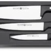 Wusthof Gourmet Knife Set: 1 Chef Knife 20cm, 1 Carving Knife 16cm And 1 Utility Knife 12cm -EdgeMaster Shop wusthof gourmet 3 piece knife set