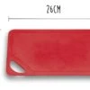 Wusthof Red Plastic Cutting Board 26 X 17 Cm -EdgeMaster Shop wusthof red plastic cutting board 26 x 17 cm